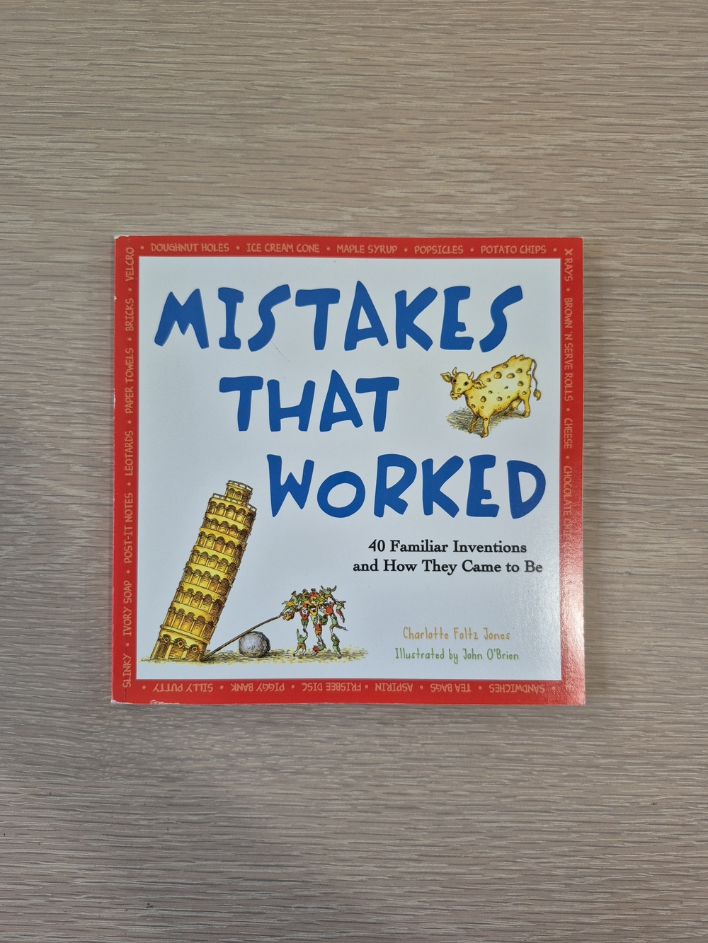 Mistakes That Worked - Kids Educational Book (Blue, Red)